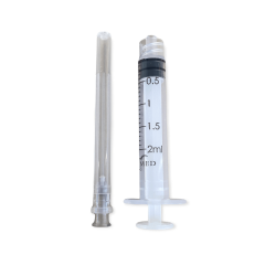 2 ml. Dental Enjektör LuerLock 27G 3P 0,40 X 50 mm. 100 ADET