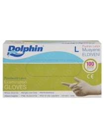 Dolphin Lateks Eldiven Pudralı 100 lük 