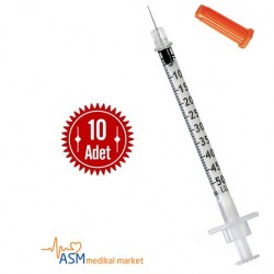 insülin enjektörü 0,5 ml. / 10 adet Bcg Enjektörü
