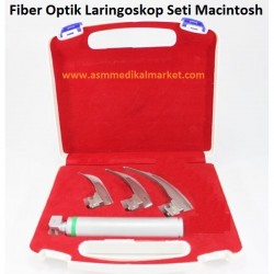 Fiber Optik Laringoskop seti (led - 3 lü)