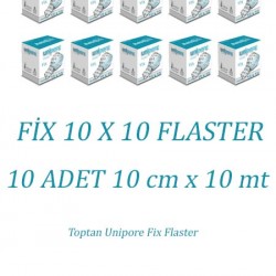 Toptan Fix 10 x 10 Unipore Flaster 10 kutu